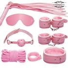 Кожа, пара БДСМ комплект, сексуальный плюш, бондаж, секс-игры с наручниками, повязки на глаза, БДСМ, приколы, зажимы для сосков, секс-игрушки, экзотические