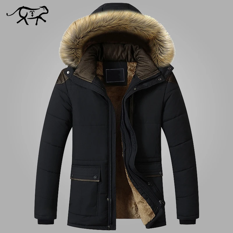 

2023 New Arrival Thick Warm Winter Jacket Men Clothes Brand Fashion Casual Slim Man Coats Parkas With Hooded Long Overcoats Male