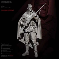 nx world war ii soldier soviet soldier resin model kit tumei colorless self assembling resin figure