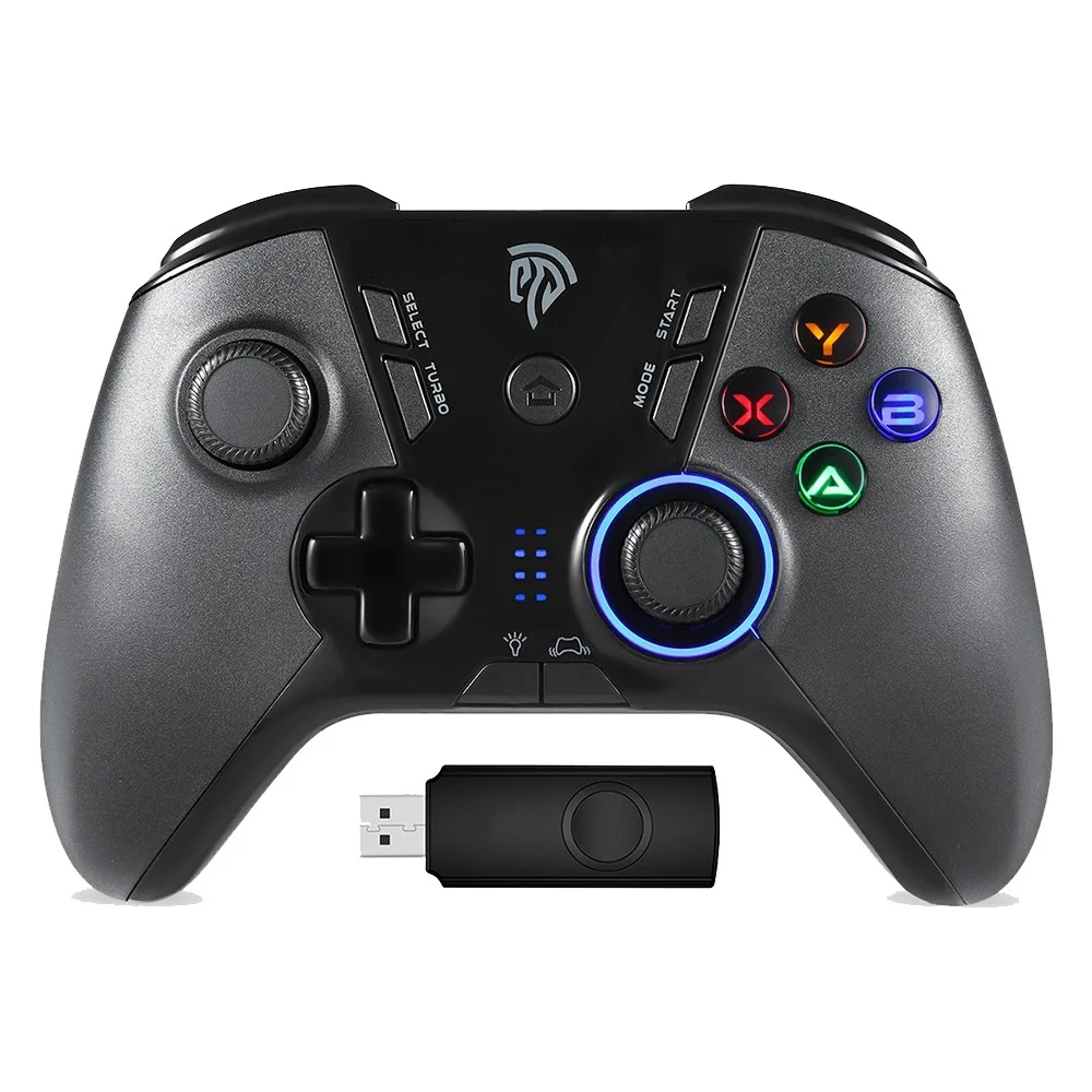 

Беспроводной контроллер EasySMX для ПК, геймпад для PS3, Xiaomi, Android TV Box, джойстик для телефона с турбо-управлением вибрацией на заказ