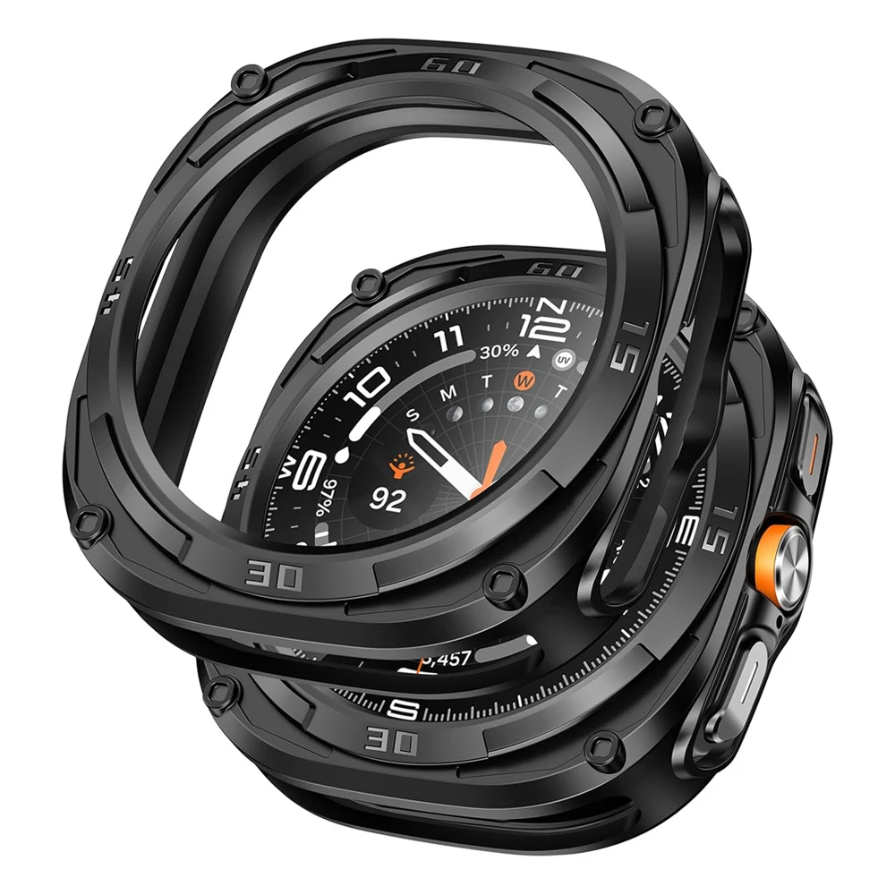 Прочный Чехол-рамка для Samsung Galaxy Watch Ultra чехол 47 мм аксессуары жесткая рамка из