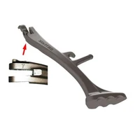 modified accessories aluminum alloy pedal bracket side bracket large rubber bracket pedal for zontes 125 g1 125 u 155 u g155 sr