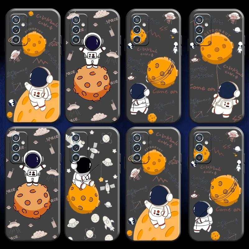 

Astronaut Yellow Planet Formula For Huawei P Smart Z 2019 2020 P20 P30 Lite Pro Phone Case Back Soft Funda