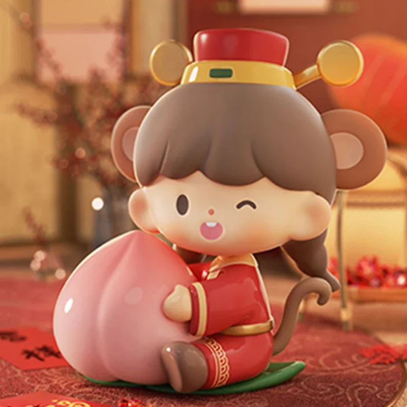 Значение единорога Zzoton Новый год в яблочной деревне серии слепая коробка игрушки