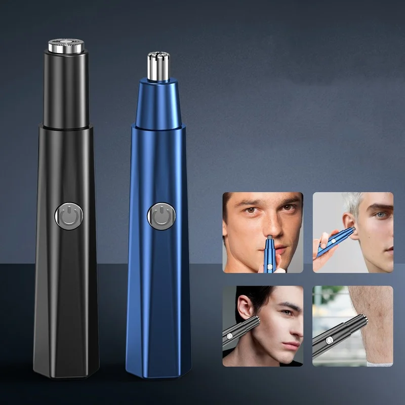 

Updated Electric Shaving Nose Ear Trimmer Safe Face Care Rechargeable Nose Hair Trimmer for Men Shaving Hair Removal Razor Beard