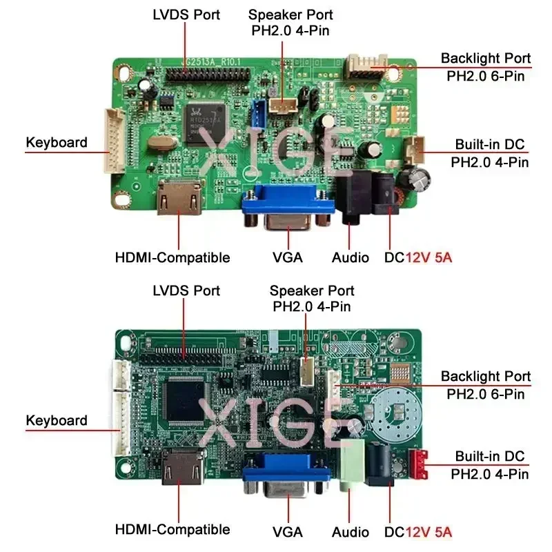 Фото Для LM185WH2 M185B3 контроллер ЖК-дисплея плата драйвера DIY Kit 18,5 