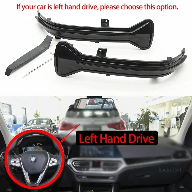 

Динамический черный светодиодный указатель поворота, последовательный свет зеркала заднего вида для BMW 3 5 6 7 8 серии G20 G30 G31 G32 G11 G12 G14 G15 M5 F90