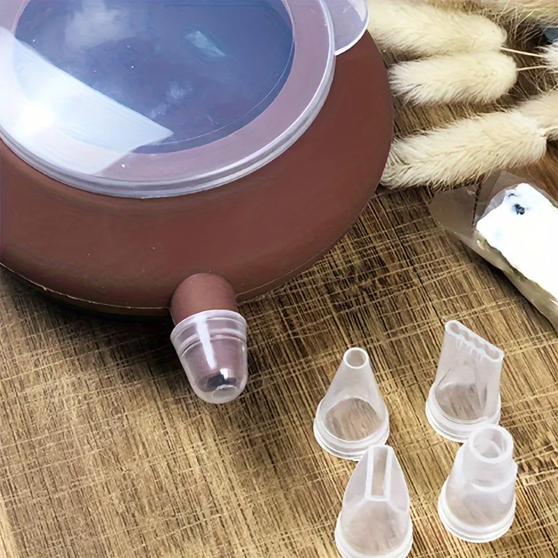 Набор силиконовых кастрюль для украшения макарон экструдер шоколадного джема с 6