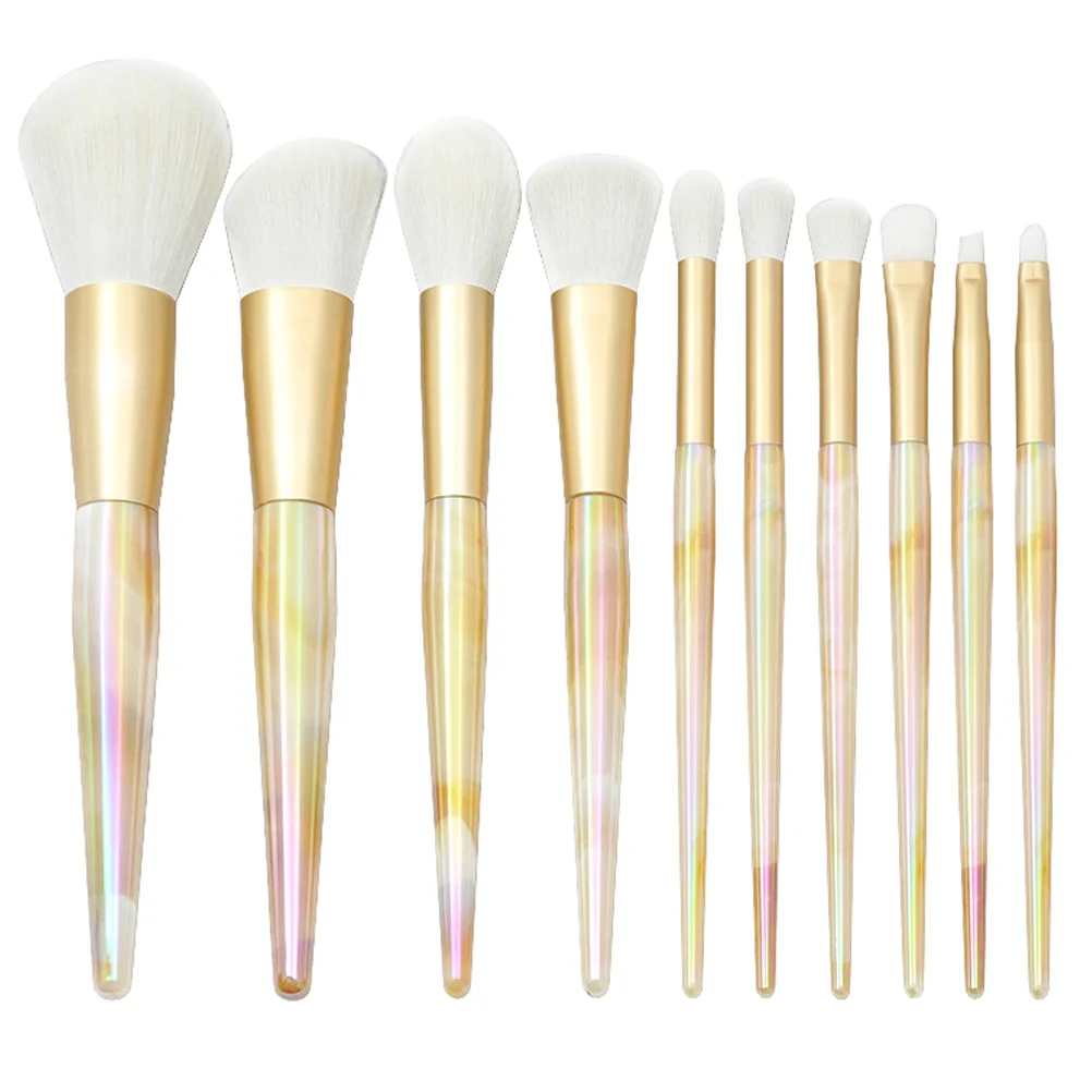 

Brush Brushes Makeup Eyeshadowconcealer Foundation Blending Lip Eyelinerplastic Set Face Travel Kabukitool Cleaning Blush