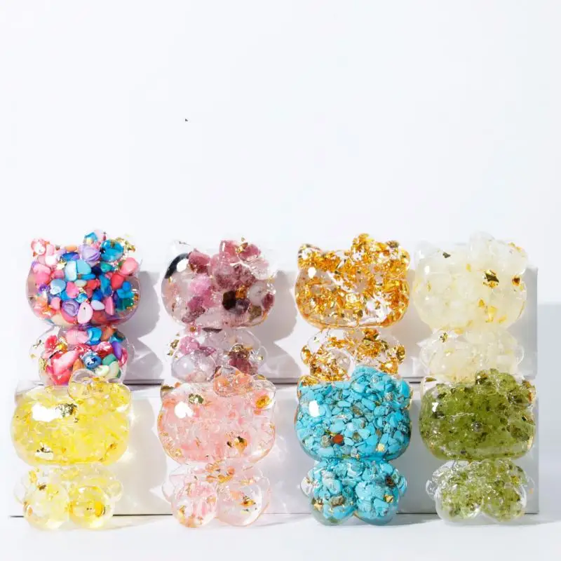 

Kawaii Sanrio Ornaments Hello Kittys Accessories Cute Cartoon Anime Crafts Office Desktop Living Room Study Toys Girls Gift