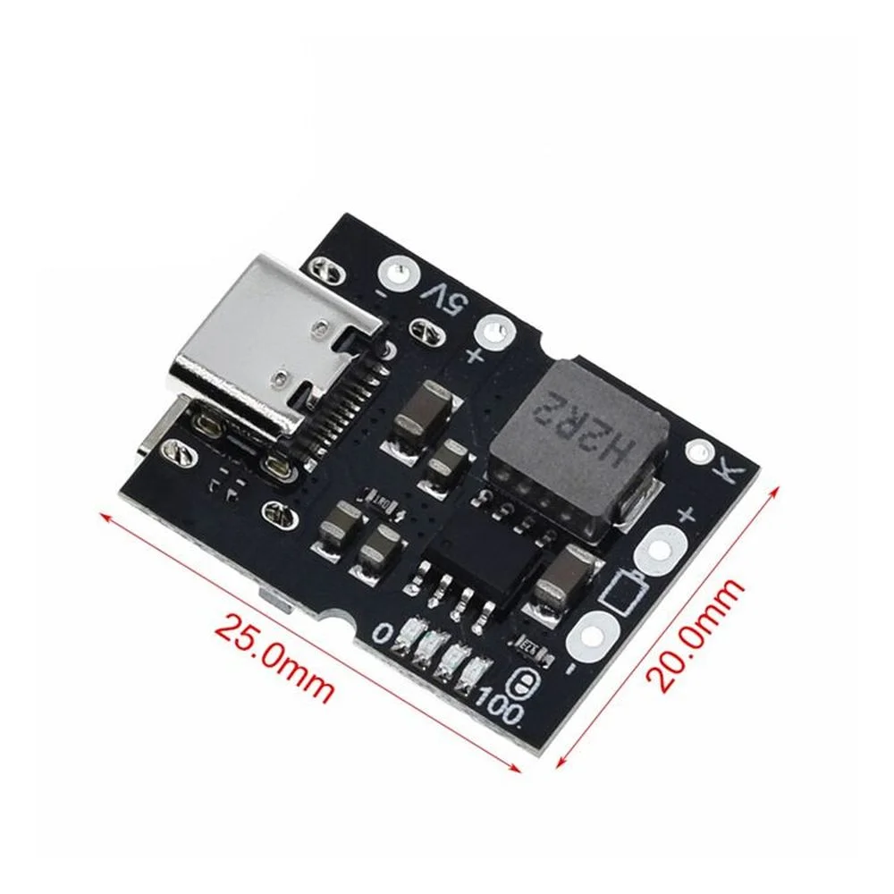 Повышающий преобразователь USB Type-C 5 в 2 А модуль питания для зарядки литиевых