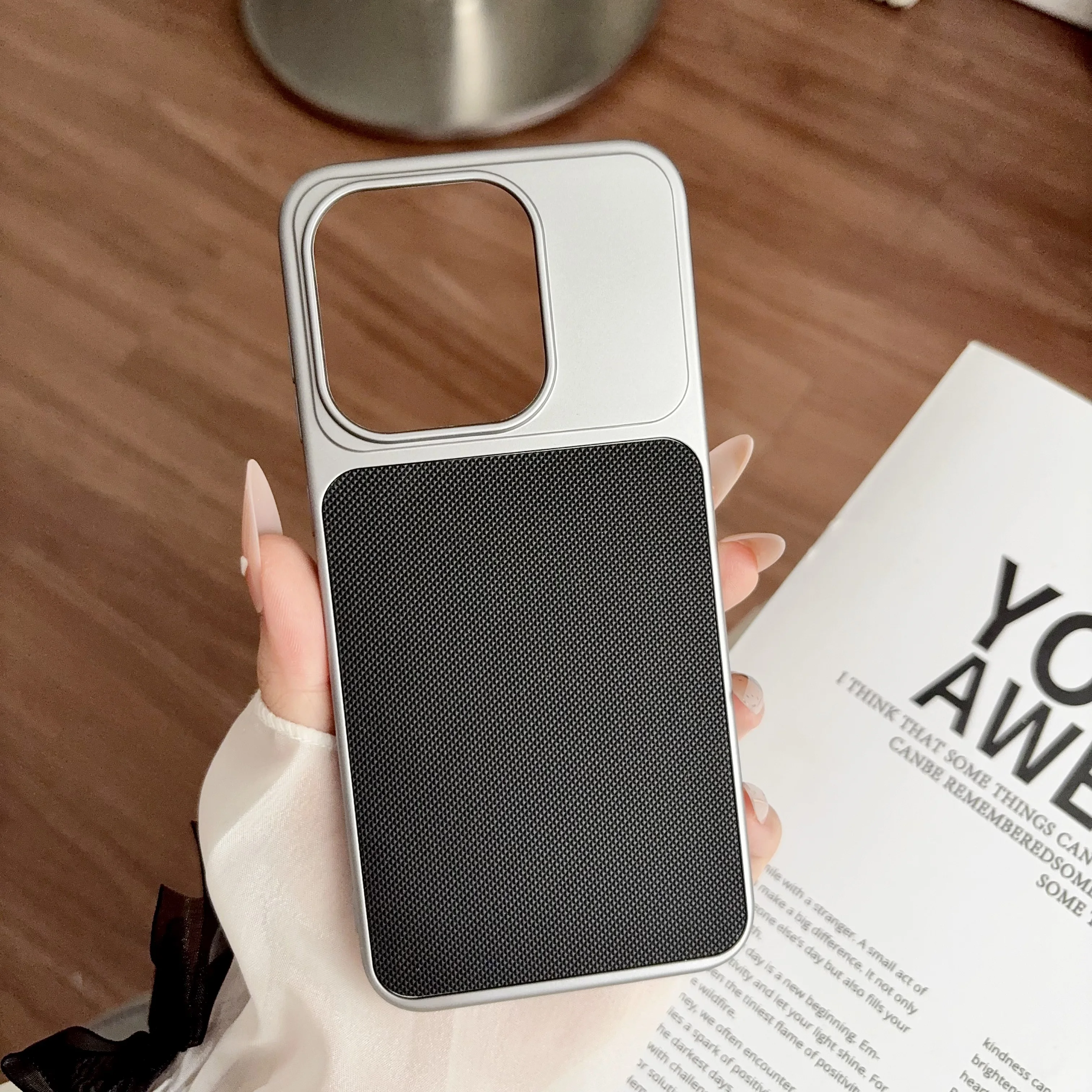 Фото Чехол для OPPO Find X9 X8 Ultra X9 X8 Pro, высококачественный чехол с бриллиантовым узором, контрастными цветами, приятный на ощупь, противоударный чехол Funda №4