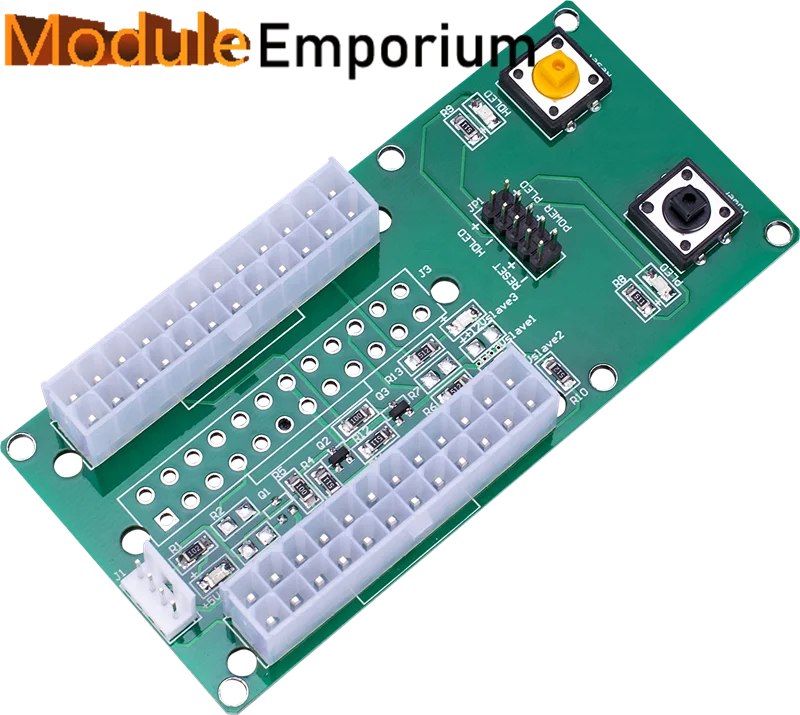 

Power Synchronous Starter Board with 4Pin IDE Switch Cable dual Add4 PSU adapter add2psu