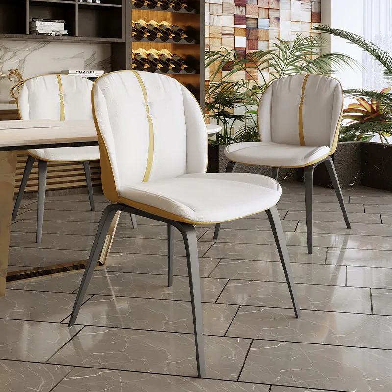 

Modern Dinner Table Chairs Salon Living Room Balcony Home Ergonomic Nordic Designer Mesas De Restaurante Kitchen Furniture DWH