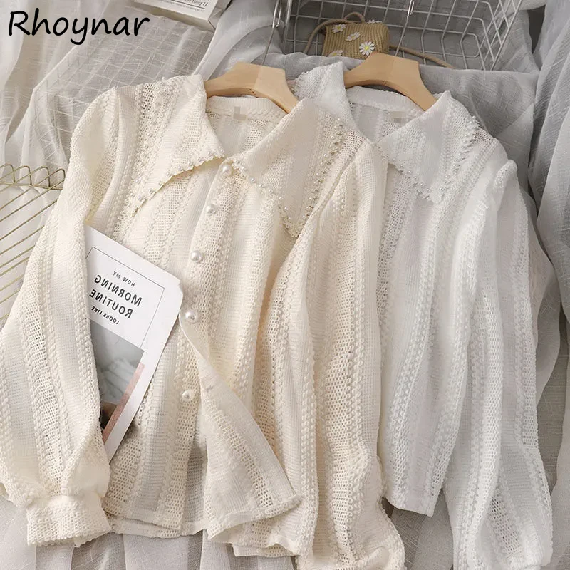 Новые летние тонкие блузки с солнцезащитным кремом женские укороченные