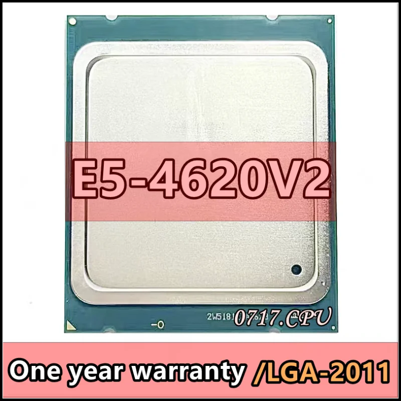E5-4620V2 E5 4620V2 SR1AA 2,6 GHz 8-Core 20MB Smartcache E5-4620 V2 FCLGA2011 95W E5 4620 V2
