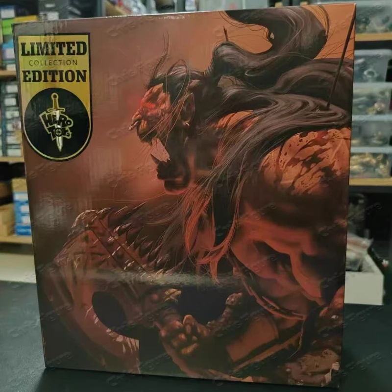 Фото В наличии: Коллекционная фигурка Grommash Hellscream из World of Warcraft, масштаб 1:10, Воин-орк, командир Орды, модель игрушки №1