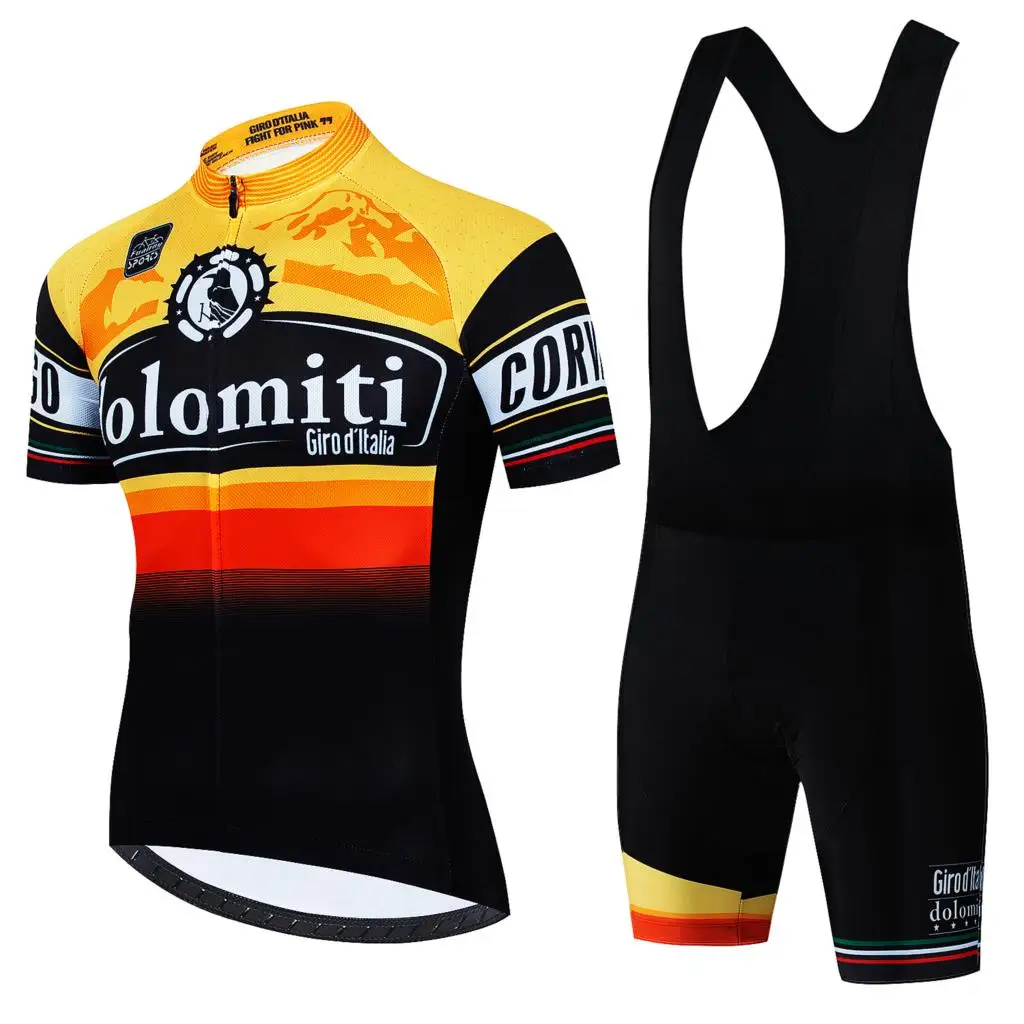 GIRO D'ITALIA Mtb Male Cycling Clothing Jersey 2022 Summer Bib Shorts Tricuta Man Men's Jacket Bicycle Uniform Laser Cut Clothes