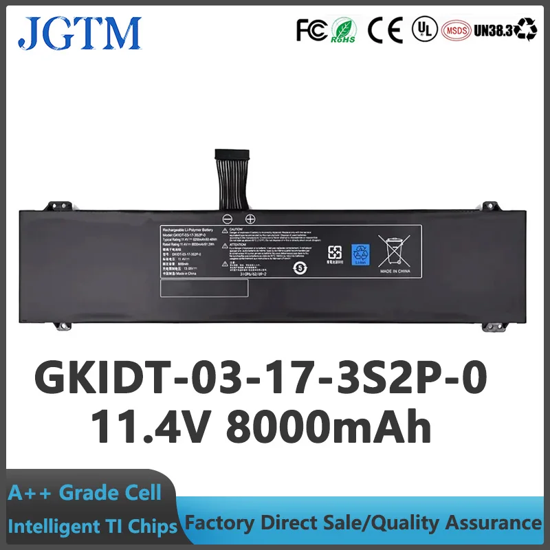 GKIDT-03-17-3S2P-0 11 4 В сменный аккумулятор для ноутбука TongFang QC7 Xpg Xenia Xmg Mag Fusion 15 XFU15L19 GDL700