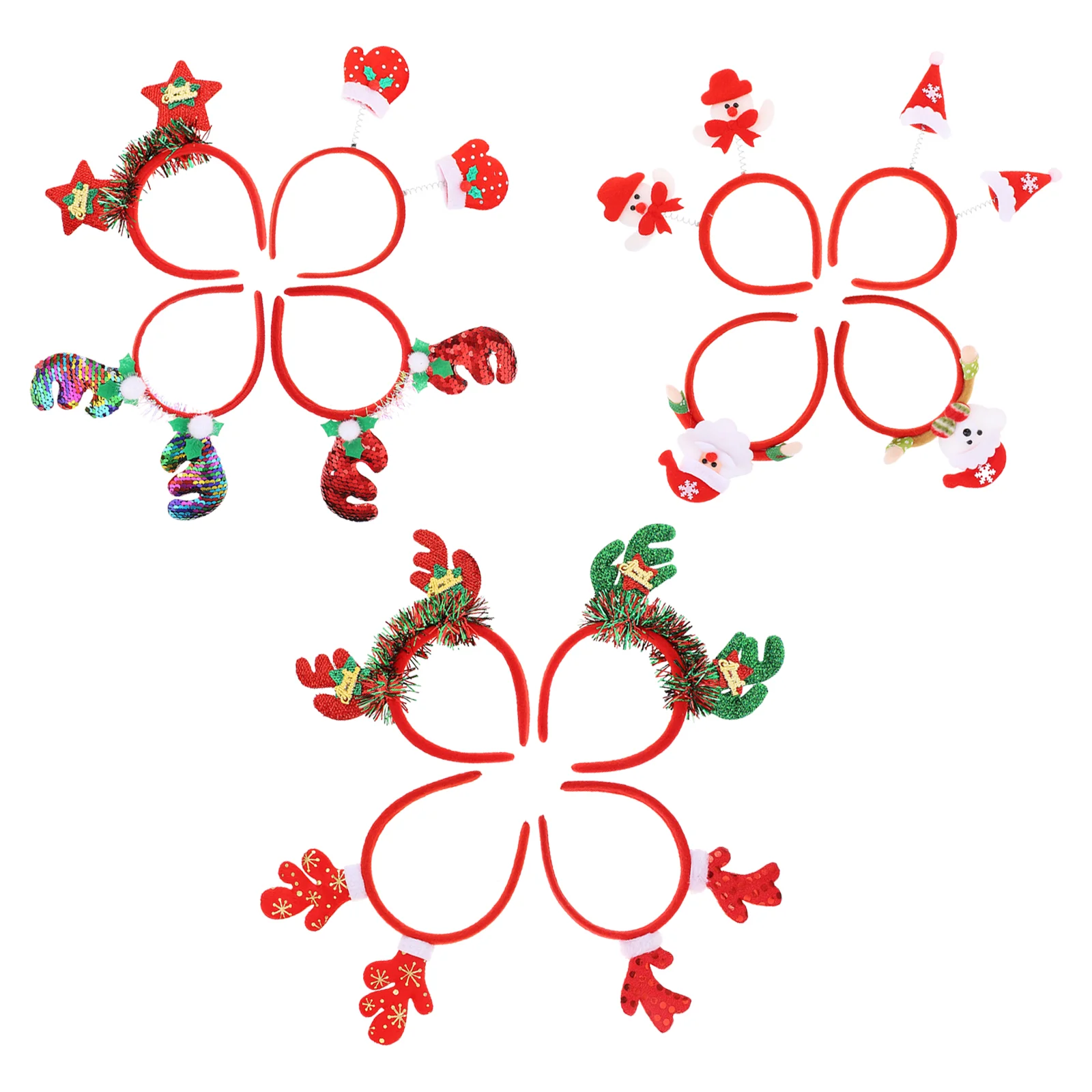 

Headband Reindeer Ears Elfkids Christmas Antlers Deer Gifts Women Adult Headwear Partyhats Accessories Hair Favors Gift Horn