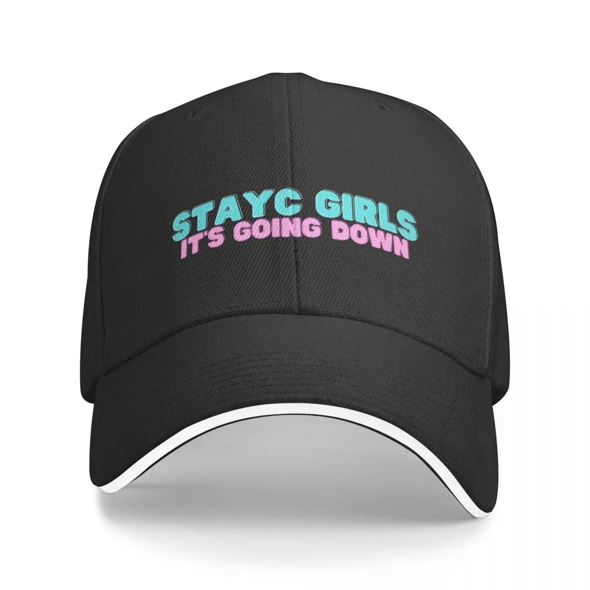 Бейсбольная кепка STAYC GIRLS IT'S GOING DOWN с термокозырьком | -F- Для женщин и мужчин