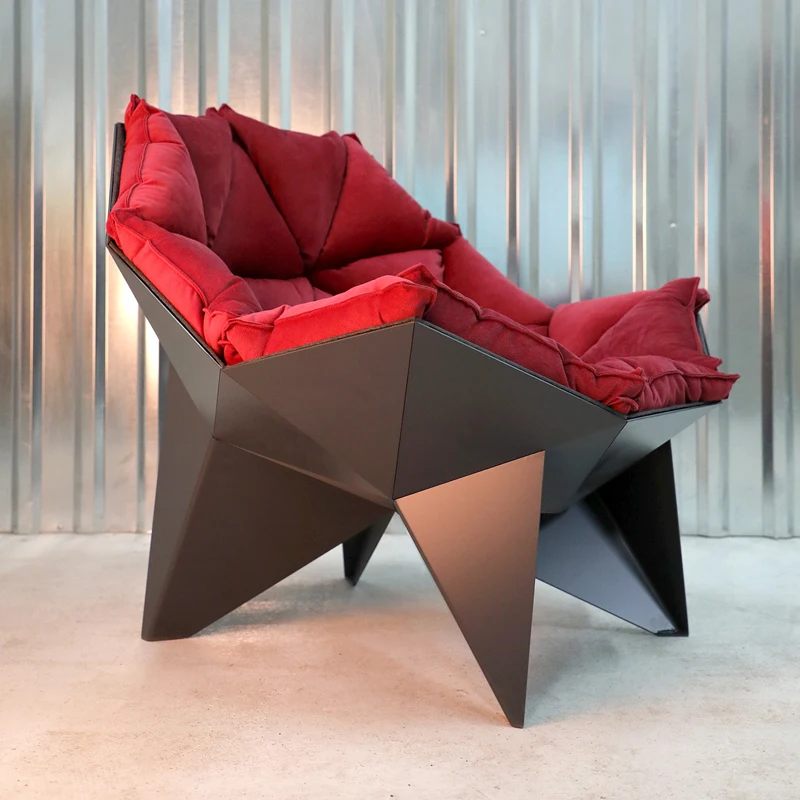 

Designer creative personality single sofa chair FRP leisure chair special-shaped reading lounge chair Nordic Italian decoration