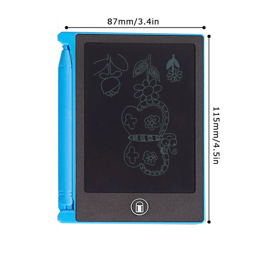 

BalleenShiny 4.4inch Mini Erasable Reuseable LCD Writing Board for Kids Educational Toys For Children Eye Protection Child Gift
