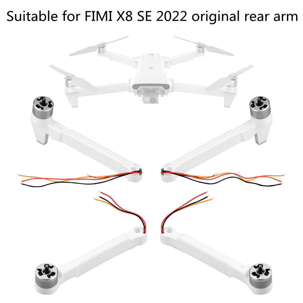 

​Original Brand New Rear Left Right Body Arm Landing Gear with Engine Motor for FIMI X8SE 2022 drone repair parts accessories