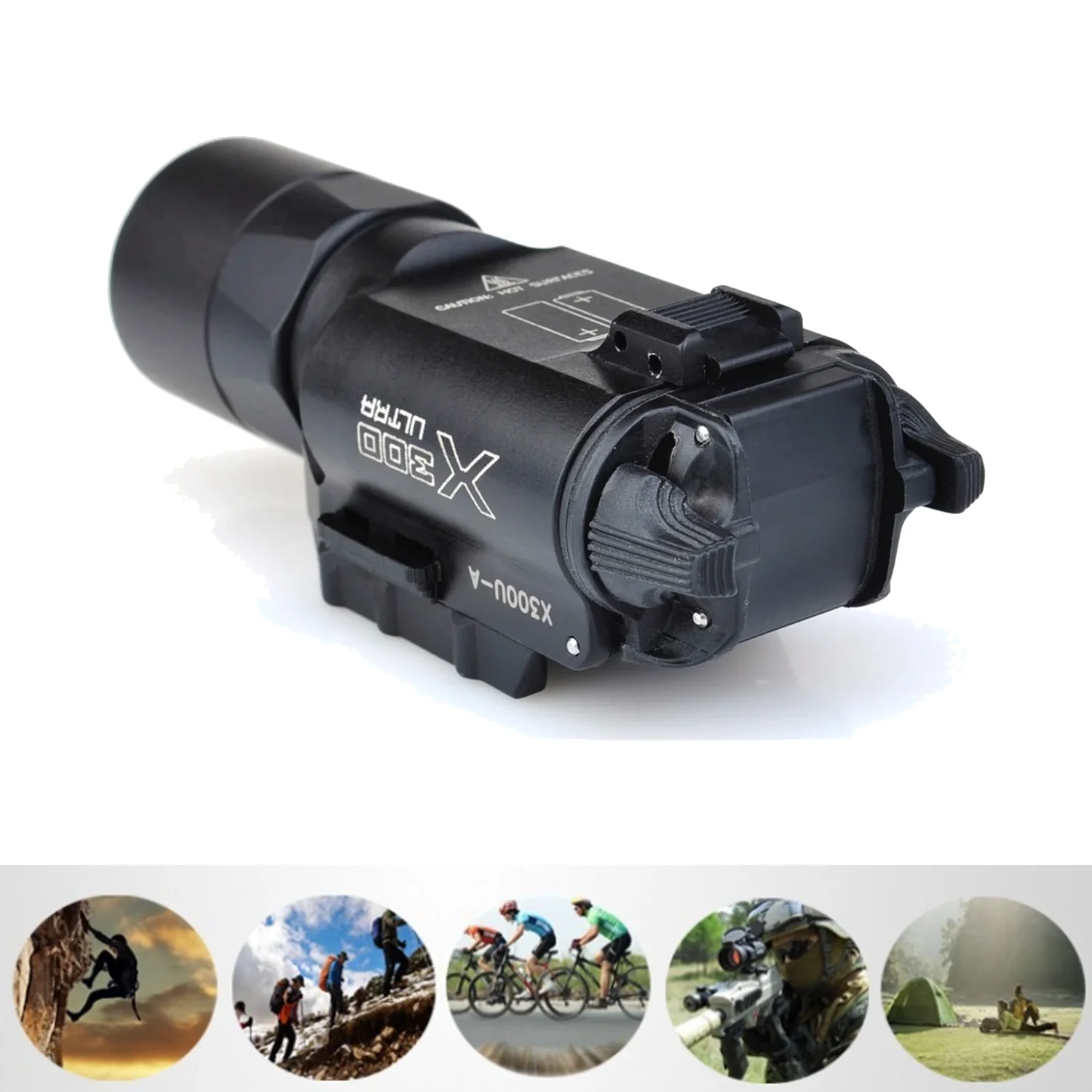 Тактический фонарь X300U для разведчика Стробоскопическая винтовка страйкбола