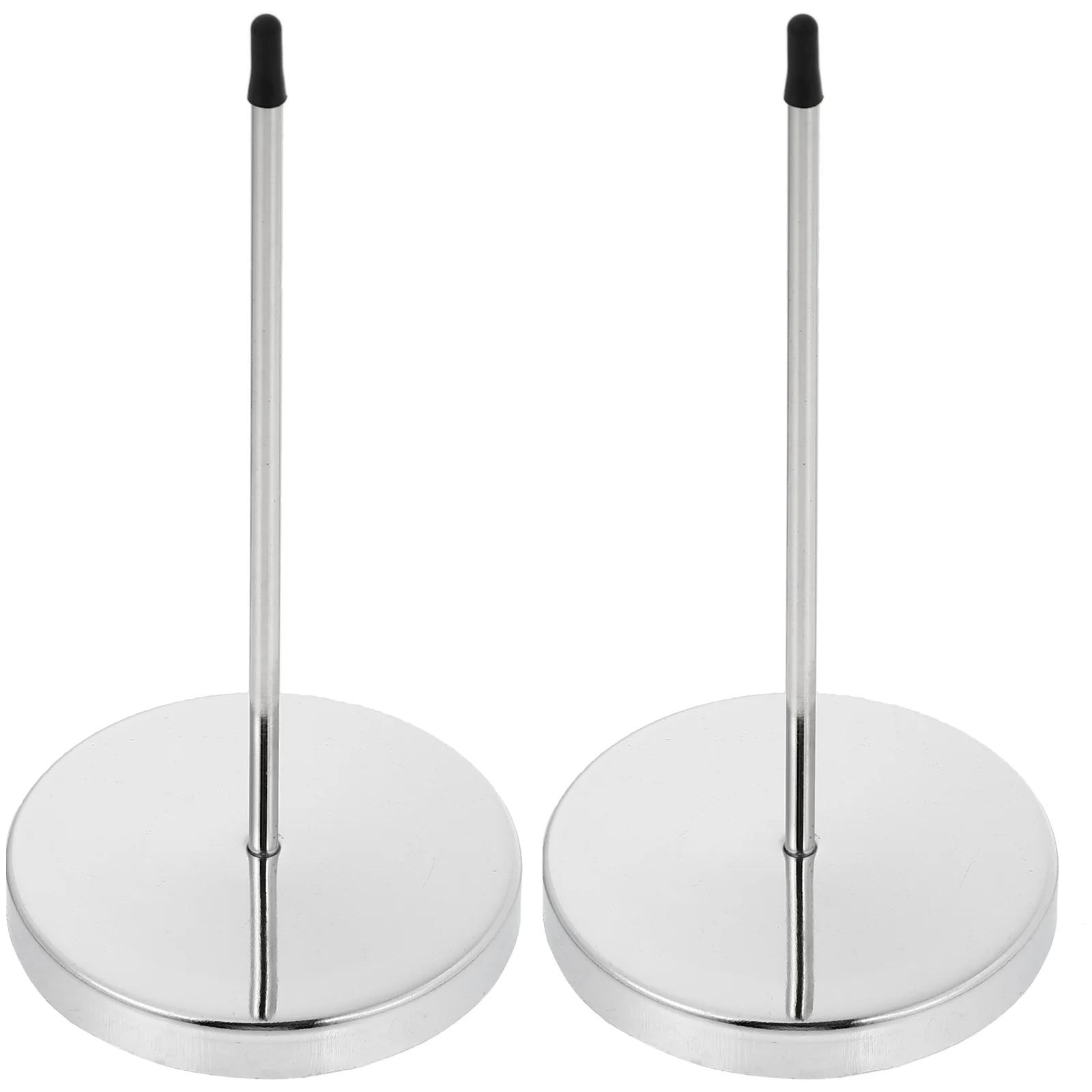 

2Pcs Metal Bill Fork Paper Holder Spike Useful Memo Holder Spike for Restaurant