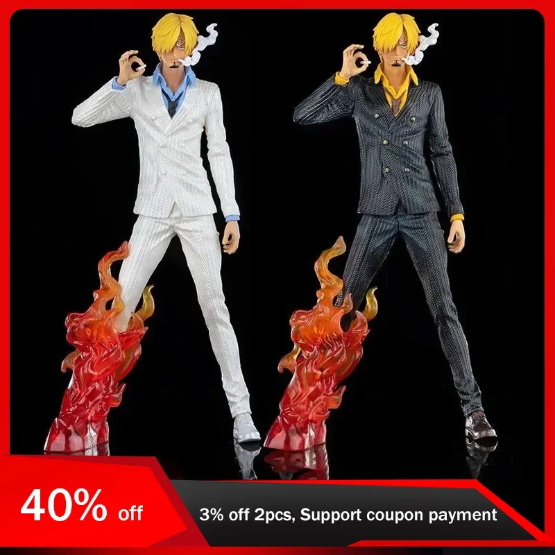 

33cm One Piece Sanji Figure GK Vinsmoke Sanji Figma Action Figure PVC Anime Model Decoration Ornaments Kids Toy Gifts for Boys