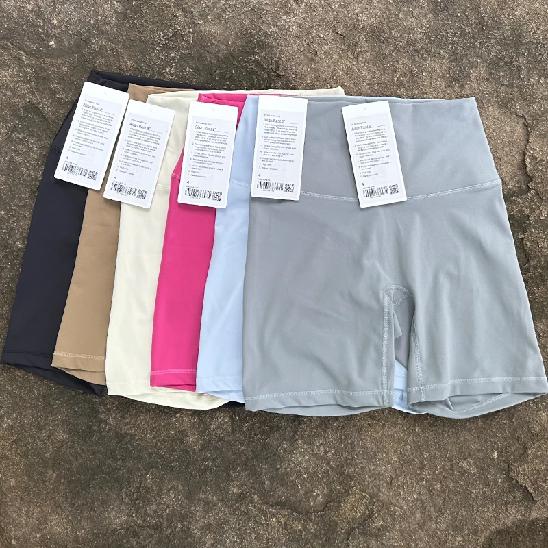 High Waist Yoga Shorts With Pockets Sexy Push Up Women Fitness Sport Shorts Wicking Jogging Trouser Gym Running Cycling Shorts