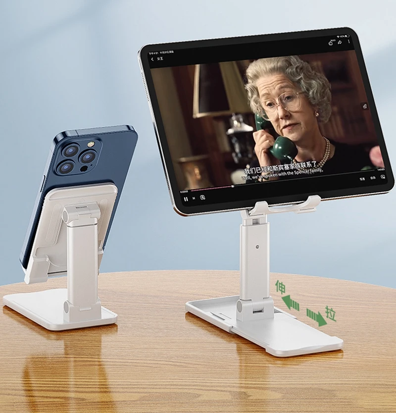 

New Desk Mobile Phone Holder Stand For iPhone iPad Xiaomi Adjustable Desktop Tablet Holder Universal Table Cell Phone Stand