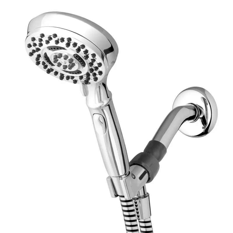 

6-Mode Ecoflow Hand Held Showerhead, Chrome 1.8 GPM VPG-653E