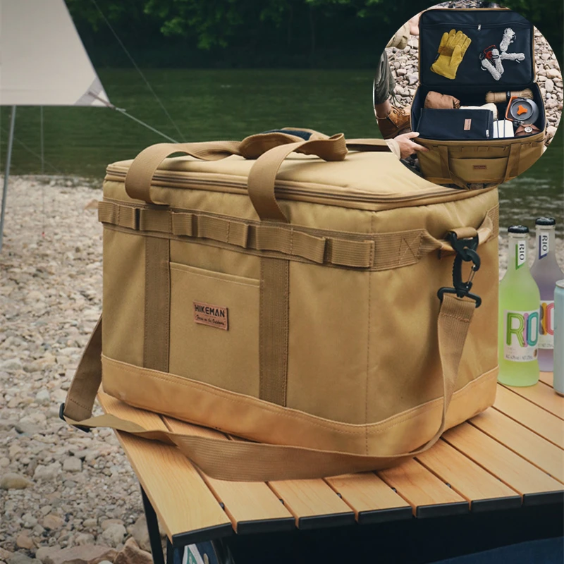 

Уличная Сумка для кемпинга, сумка для пищи, большой органайзер для хранения лампы, столовой посуды, сумка для пикника, кемпинга, инструментов, дорожная сумка, сумка