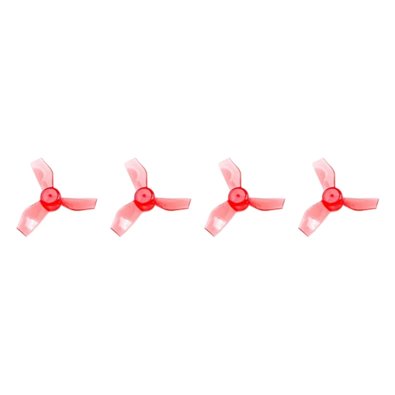 

4 шт. 31 мм 3-лопастные пропеллеры, отверстие 1 мм для РУ FPV Tinywhoop Mobula6 Drones 0703 0804 1103