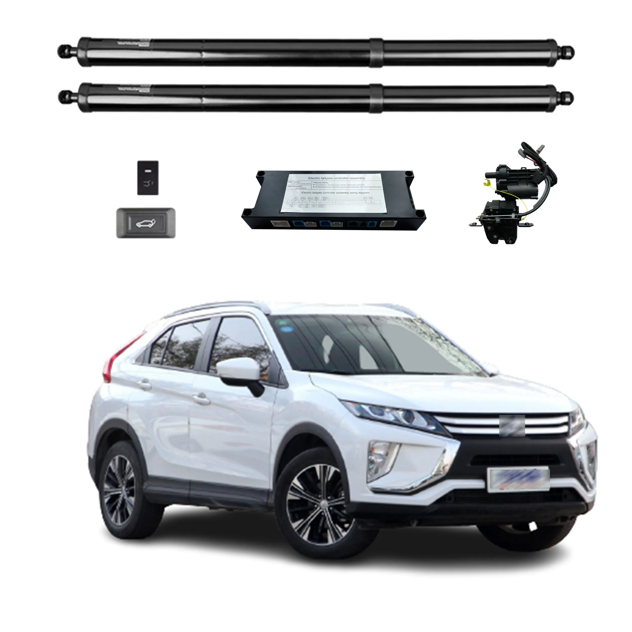 

For Mitsubishi Eclipse Cross 2018-2020 Electric Tailgate Power Liftgate Auto Trunk Hands Free Back Door Opener Jam Protection
