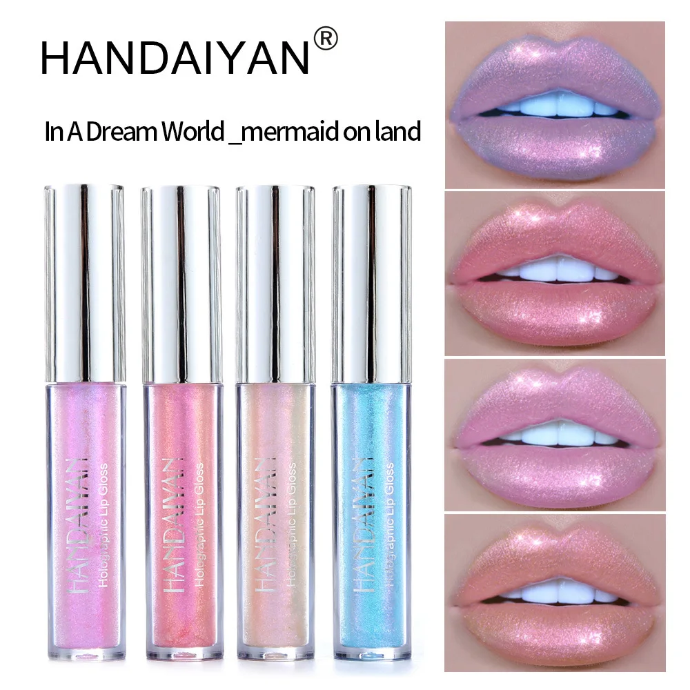 

7799HANDAIYAN long-lasting moisturizing people Ji color dazzling pearl shine polarized lip gloss lip glaze