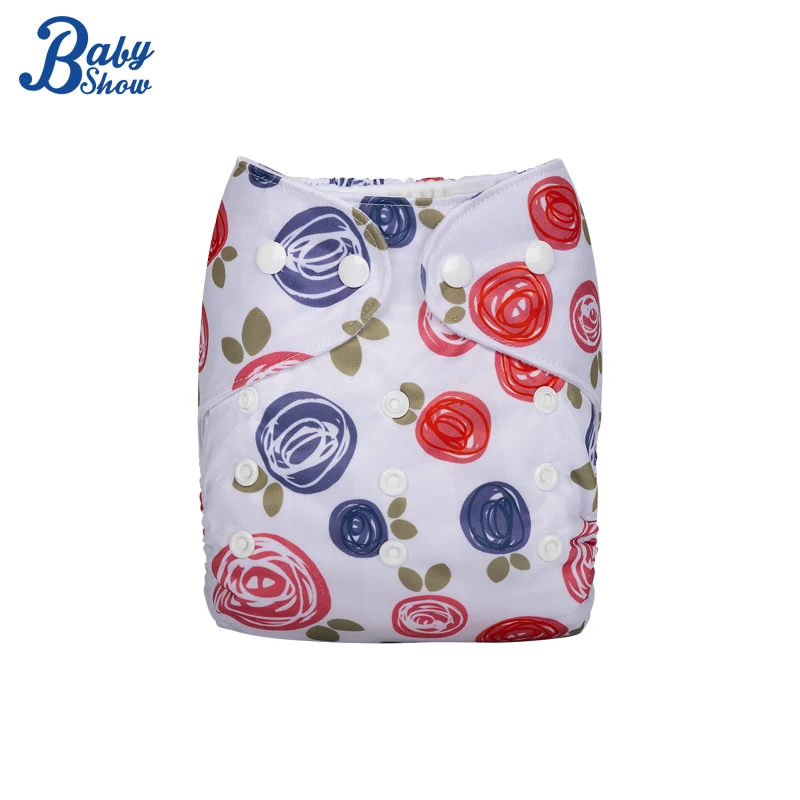 

Baby show Fit 3-15 Kg 0-2 Year Cloth Diapers Eco-friendly No Fluorescence Baby Diapers Reusable Adjustable Nappy