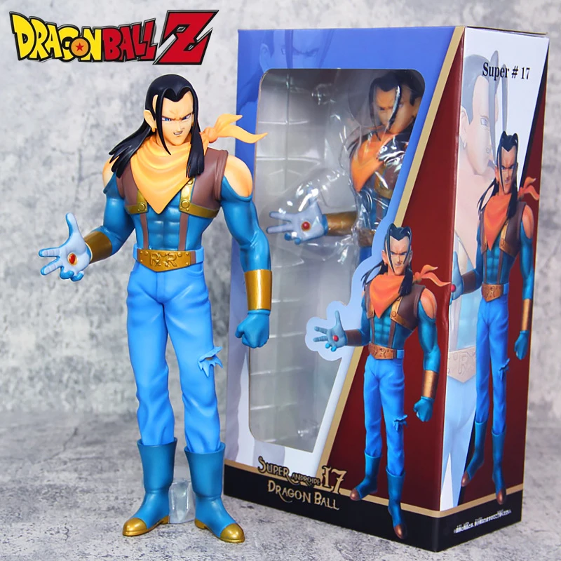 

30 см Драконий жемчуг Lapis GT Android 17 Аниме Фигурка манга статуя ПВХ экшн-Фигурки Коллекционная модель игрушки кукла для детей подарок