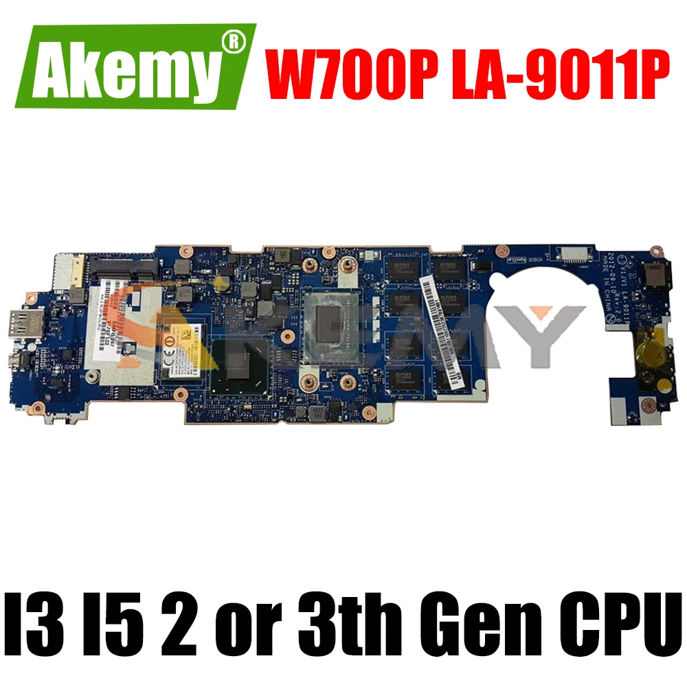 

Original FOR for Acer Iconia W700 W700P Laptop Motherboard mainboard WITH I3 I5 CPU 4GB RAM LA-9011P Motherboard 100% Tested