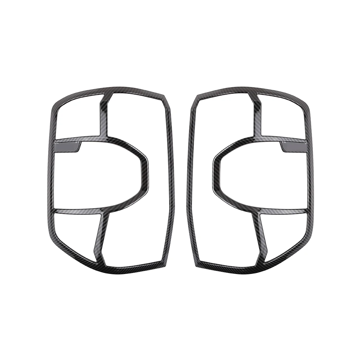 

Автомобильная рамка из углеродного волокна в полоску для Ford Ranger 2023 + автомобильные аксессуары