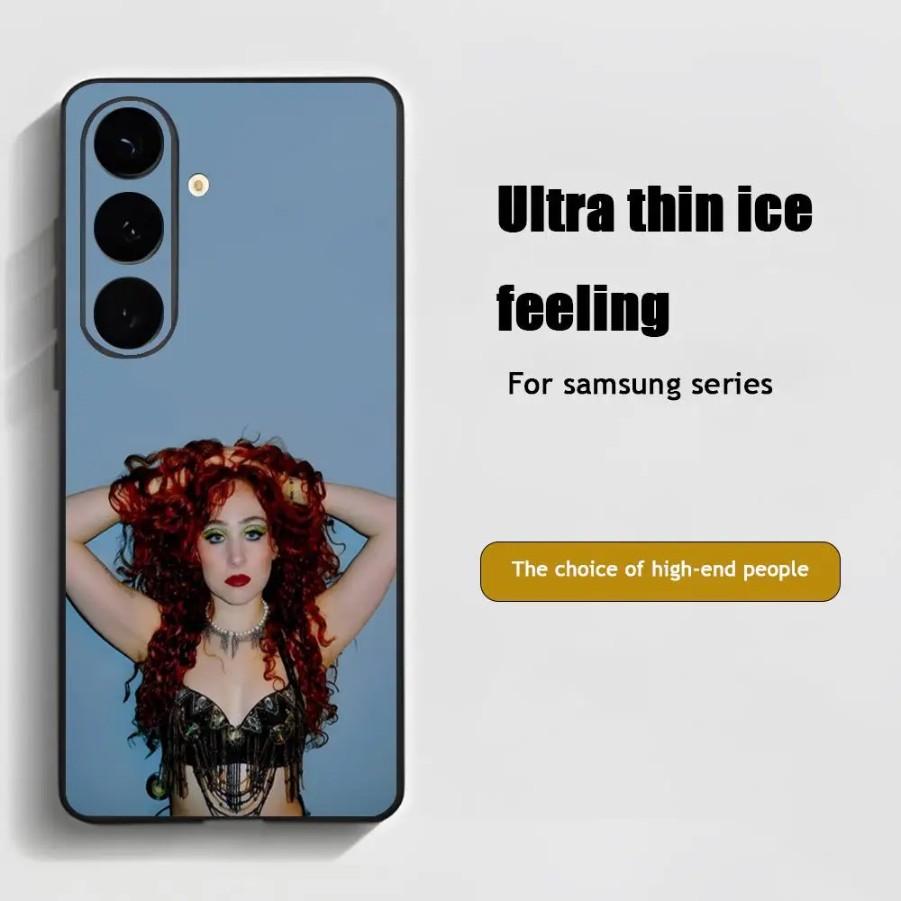 C-Chappell Roan чехол для телефона со звездами Samsung Galaxy S25 S24 S23 S22 S21 S20 Plus Ultra Note20 Мягкий