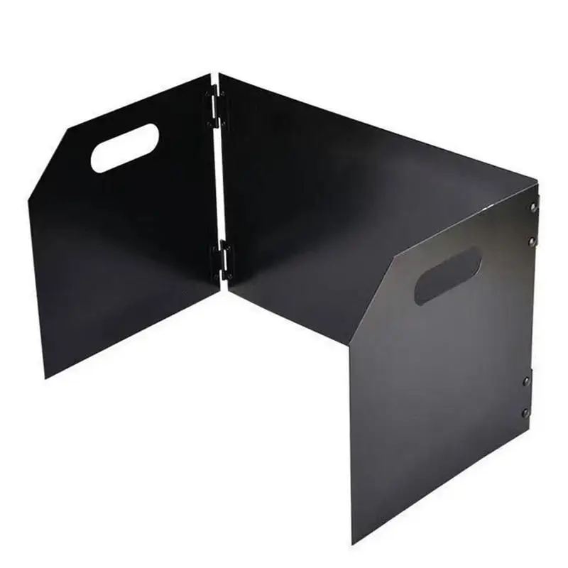 

Ветровой экран для кемпинга, 3 пластины, плита, ветровая плита, складная железная горелка для кемпинга, ветровой экран, прочный ветровой блок...