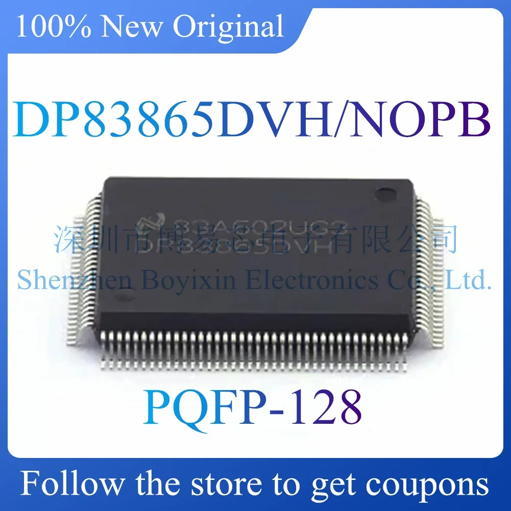 НОВЫЙ DP83865DVH/NOPB Оригинальный продукт.Пакет PQFP-128