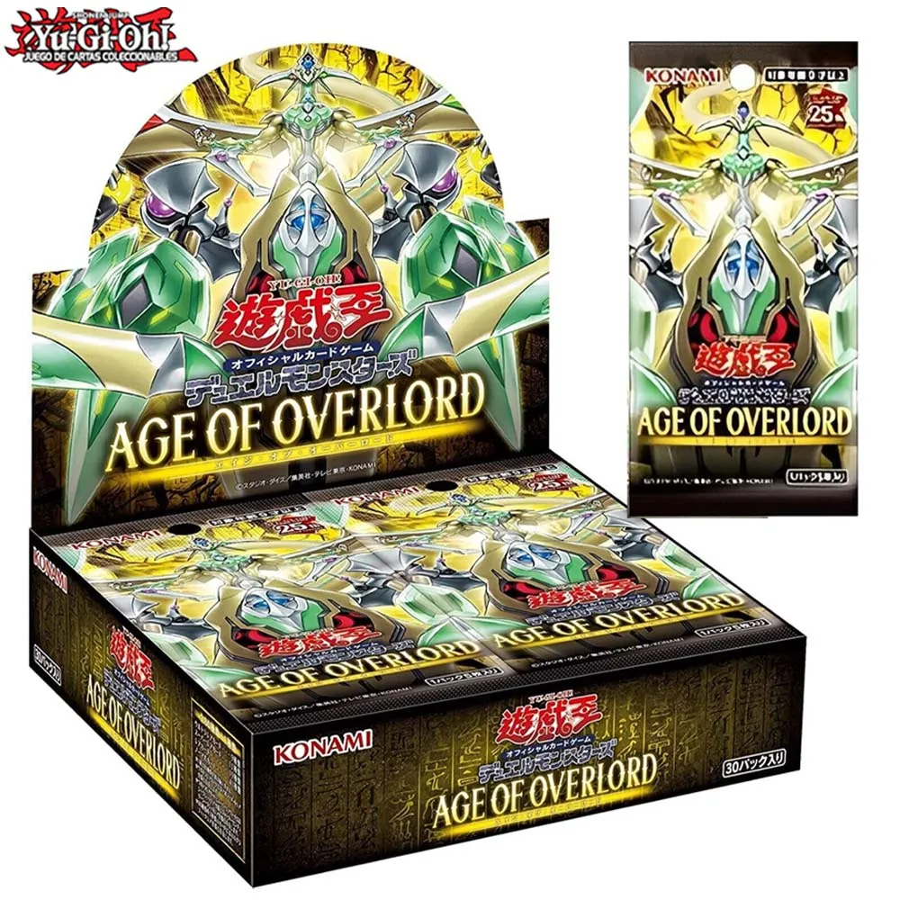 

Yu-Gi-Oh 25Th Anniversary 1202 Duel Monsters Age of Overlord Booster Pack Box Ocg Collection Card New Sealed Japanese In Stock