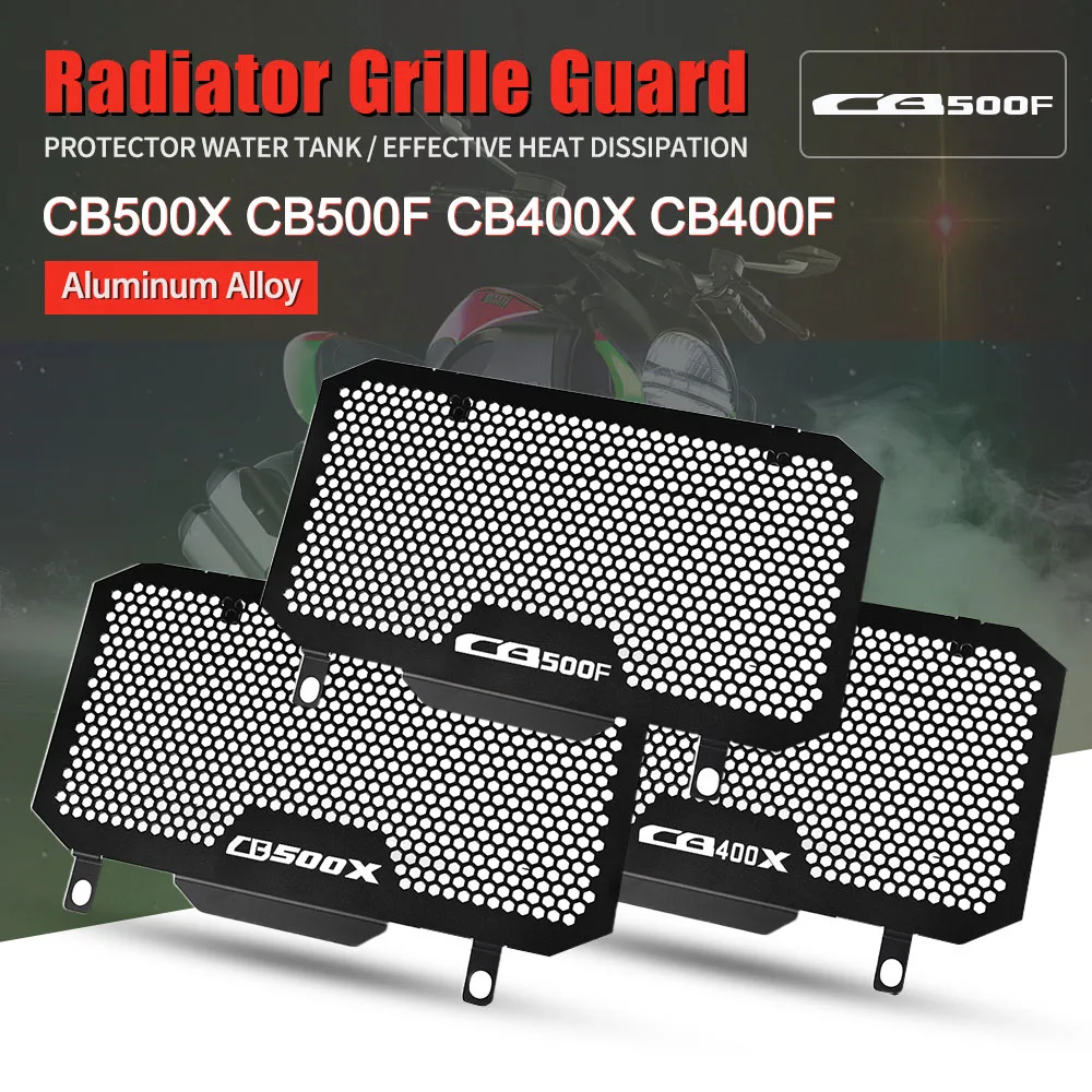 

For Honda CB500X CB500F CB400X CB400F 2013 2014 2015 2016 2017 2018 2019 2020 Radiator Grille Cover Oil Cooler Guard protection