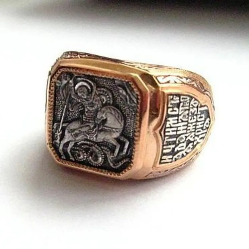

Business Men's Fashion Retro Personality Ring Wedding Engagement Party Jewelry