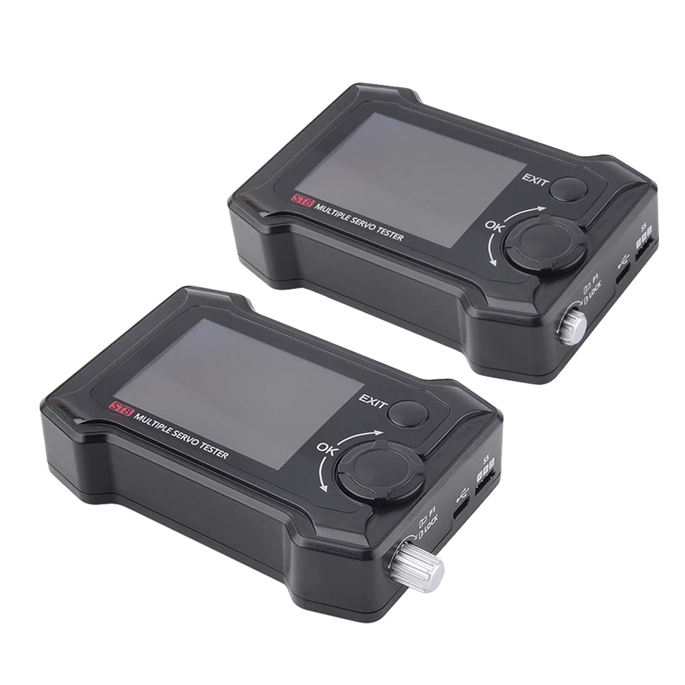 Тестер сервоприводов VoidFly ToolkitRC ST8 7-28В 100Вт 10А 8-канальный (8CH) с 2.4'' TFT-дисплеем для сигналов PWMPPMSBUS для RC сервоприводов (art.: 3920d9143bedf) - 3920d9143bedf
