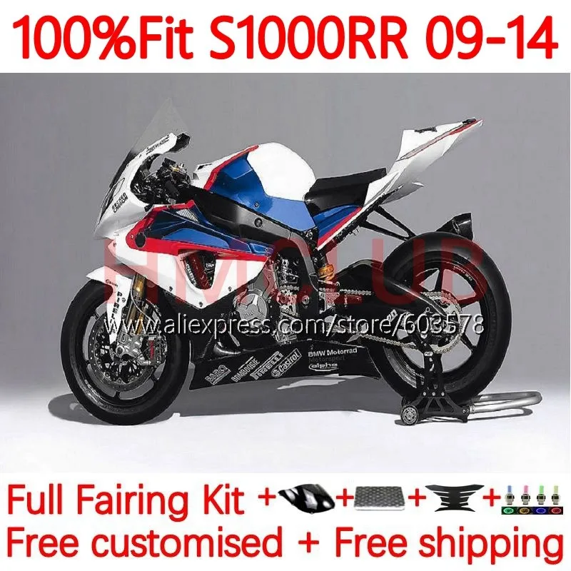 

Injection For BMW S 1000 1000RR S1000 RR S1000RR 2009 2010 2011 2012 2013 2014 09 10 11 12 13 14 Fairings 149No.93 blue white